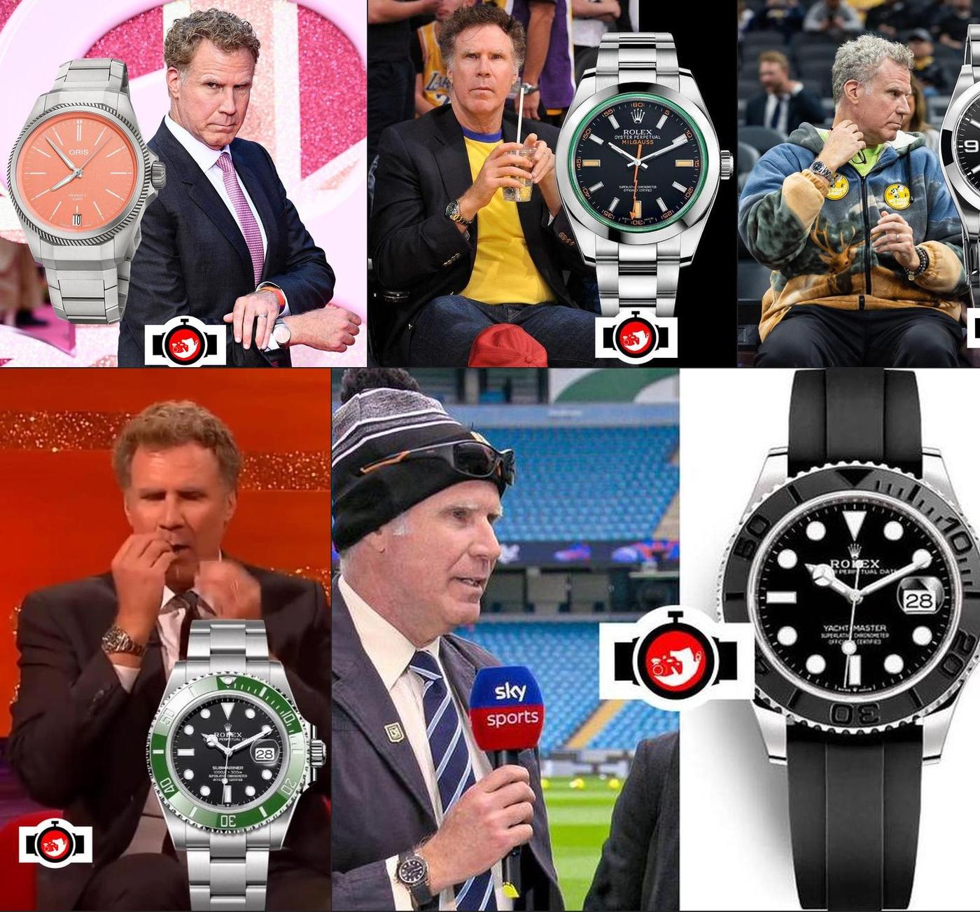 Will Ferrell's Watch Collection: An Insight into His Affinity for Oris and Rolex